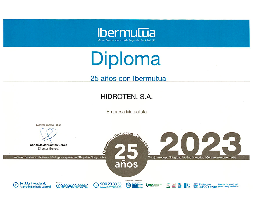 25 years together for health and safety in the workplace