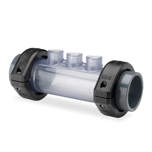 Electrodes holder sight glass SNS® tee f/t