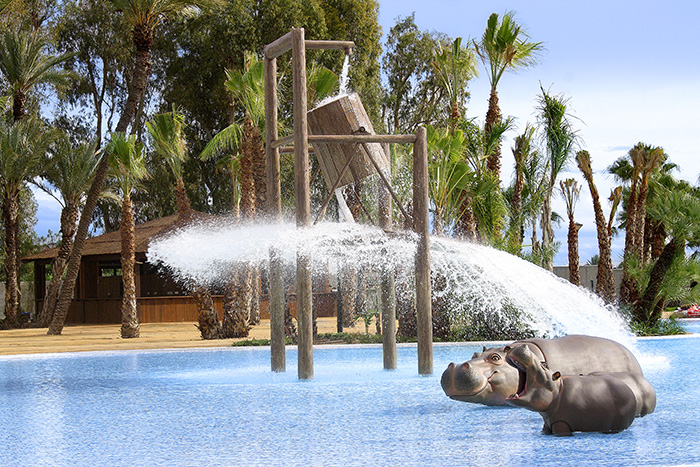HYDRAULIC CIRCUIT. Camping El Marjal. Crevillente, Alicante, Spain