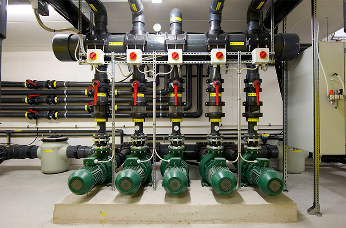 FILTRATION SYSTEM. Camping Lido. Lazise, Italy