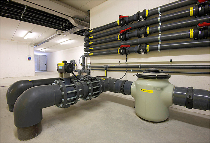 FILTRATION SYSTEM. Camping Lido. Lazise, Italy