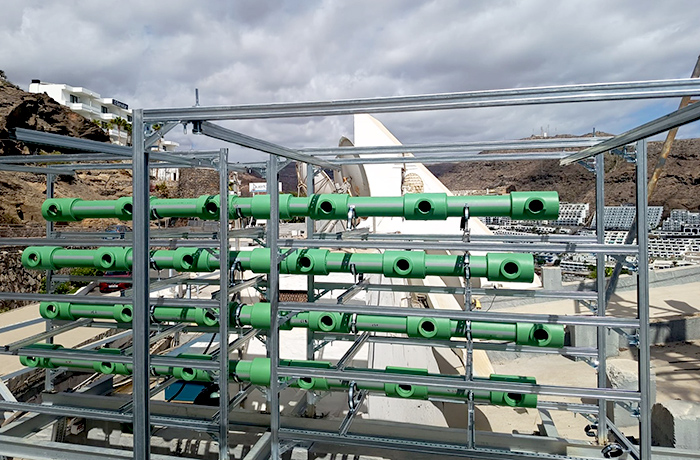 INSTALLATION OF DHW WITH HEAT PUMPS. Canary Islands