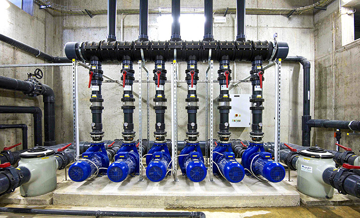 FILTRATION SYSTEM. Terme di Guinone, Italy